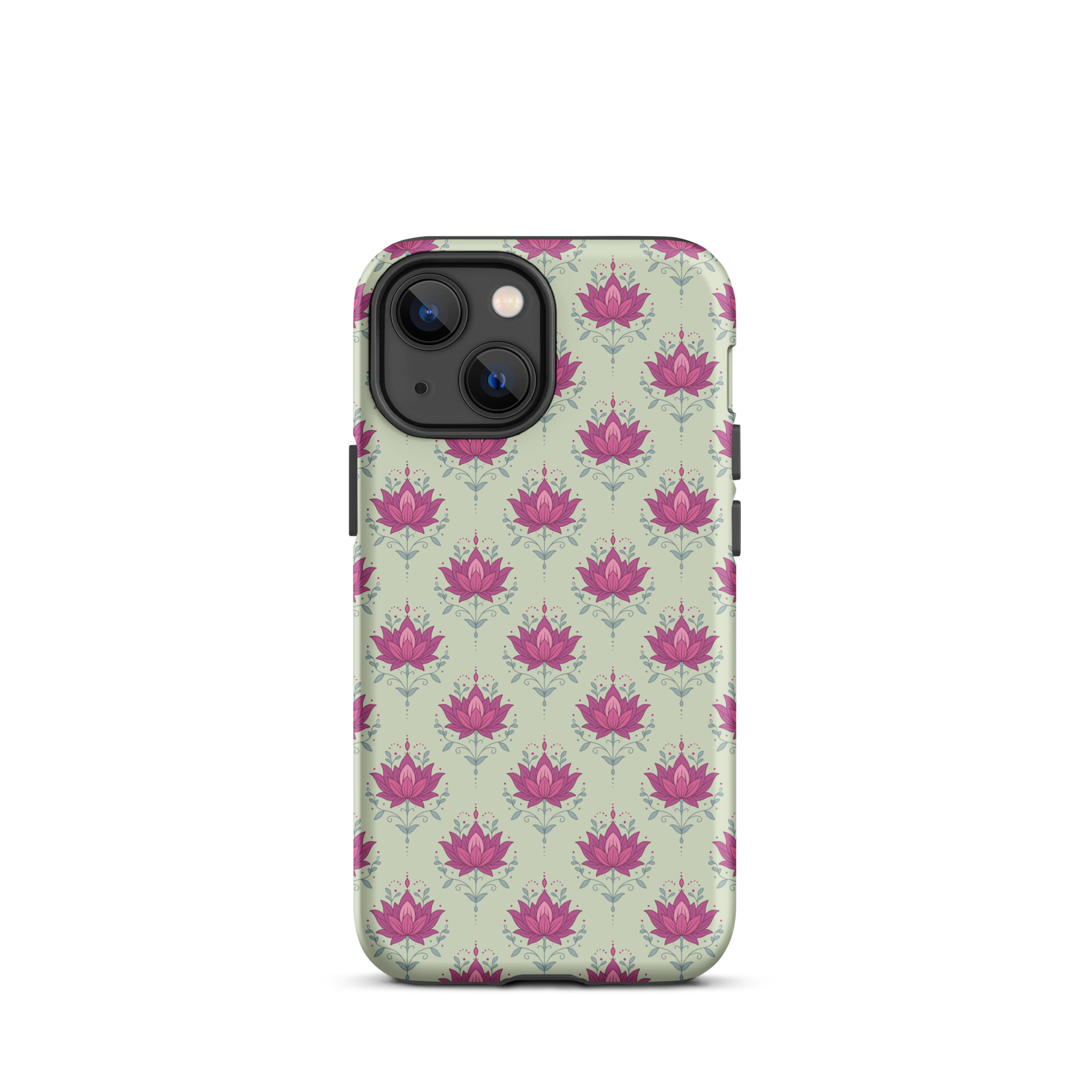 Green Lotus Tough Case for iPhone®