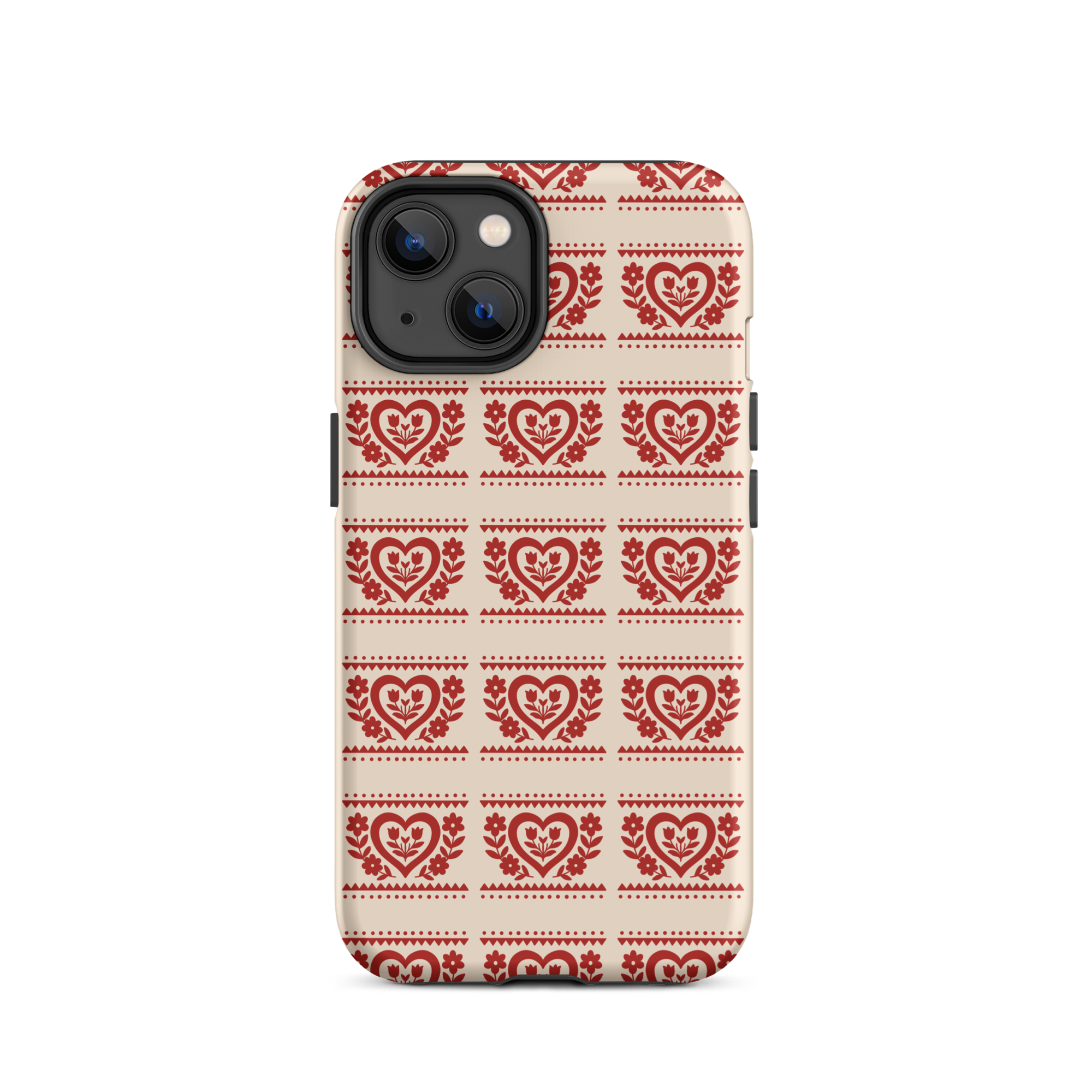 Folk Heart Tough Case for iPhone®
