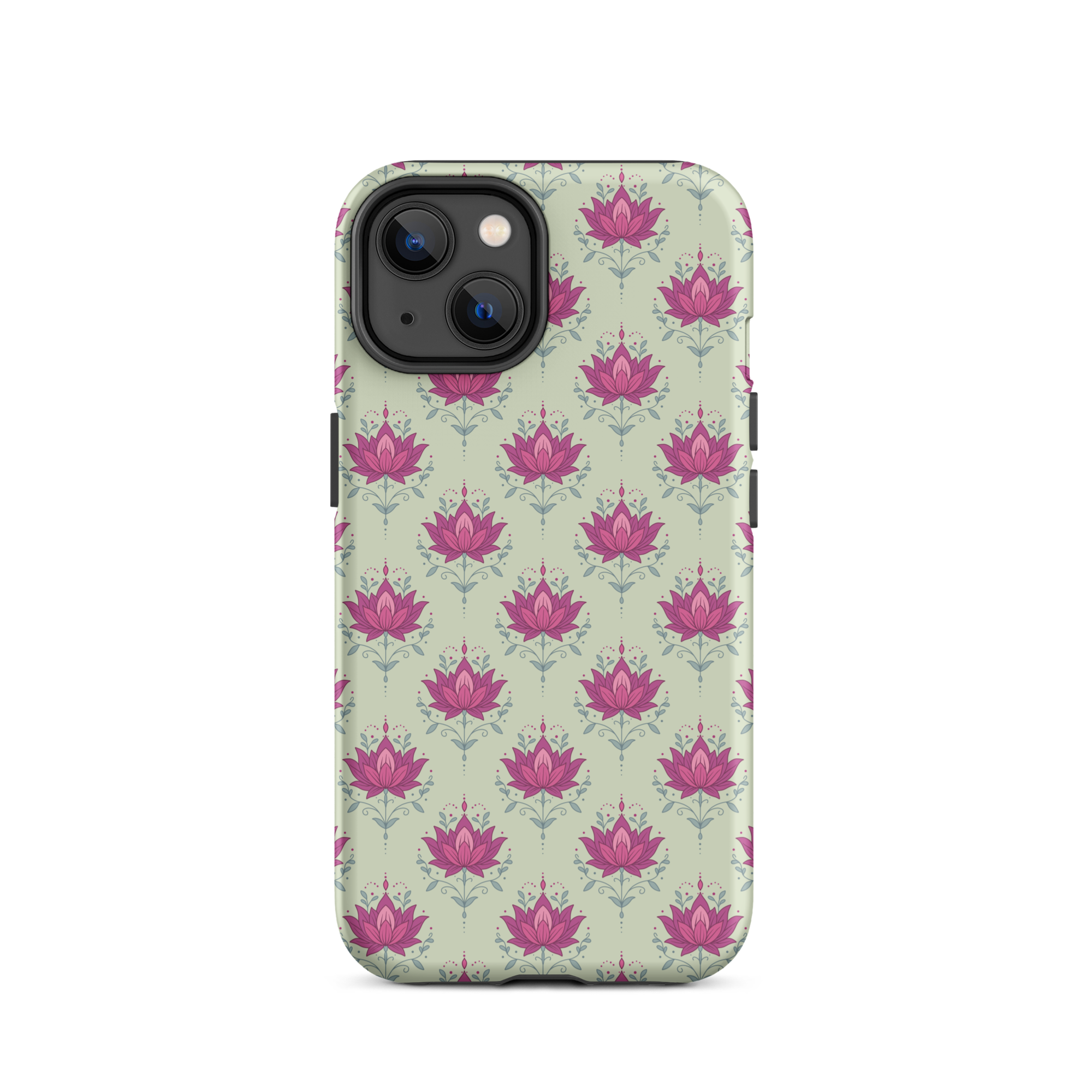 Green Lotus Tough Case for iPhone®