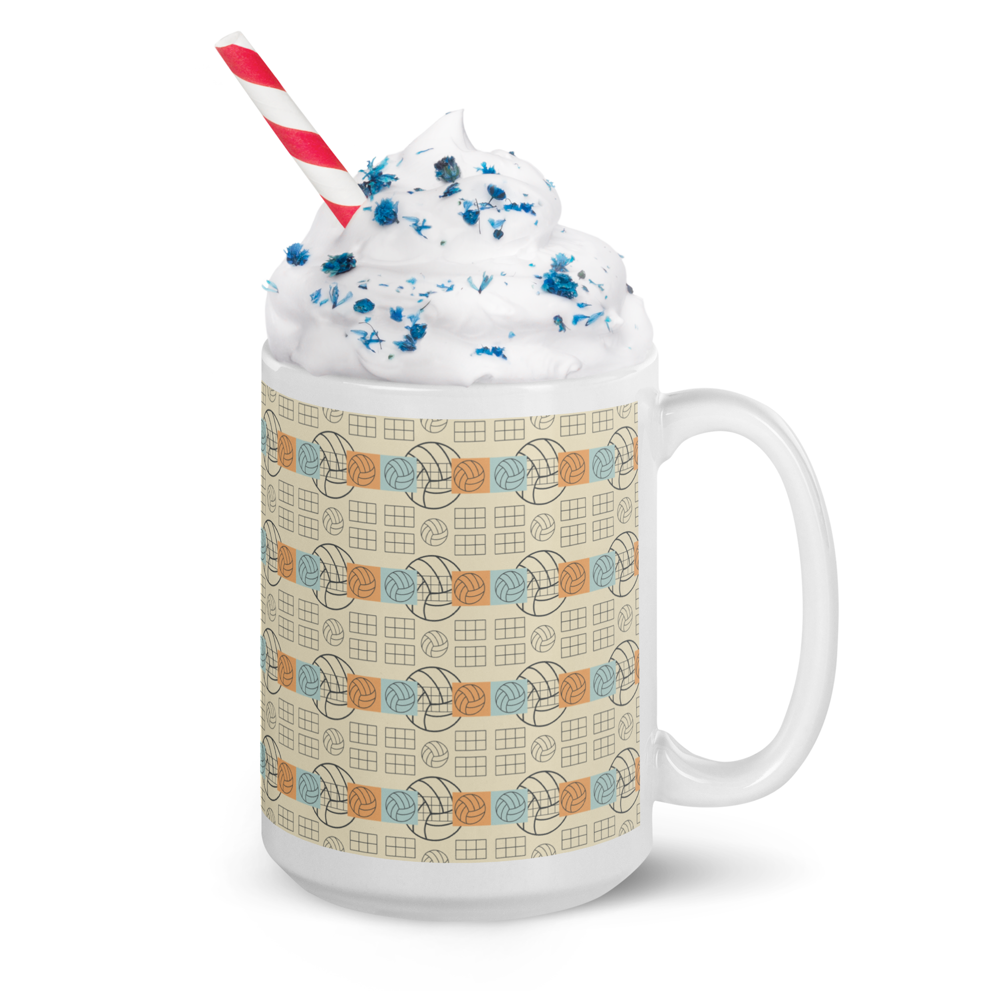 Volleyball Glossy Mug