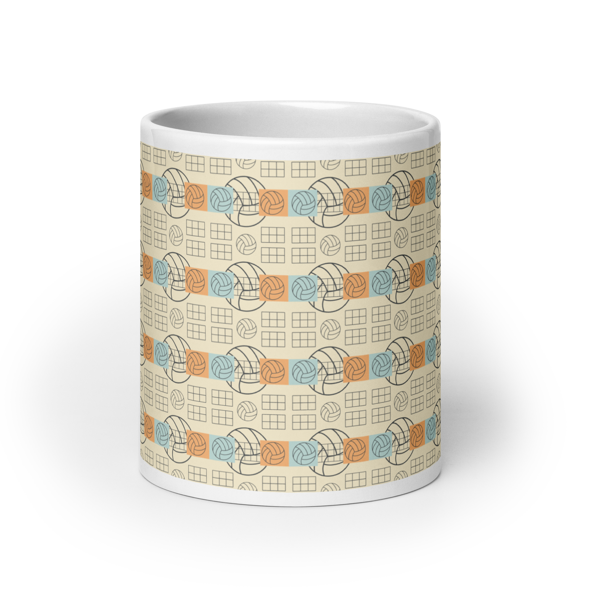 Volleyball Glossy Mug