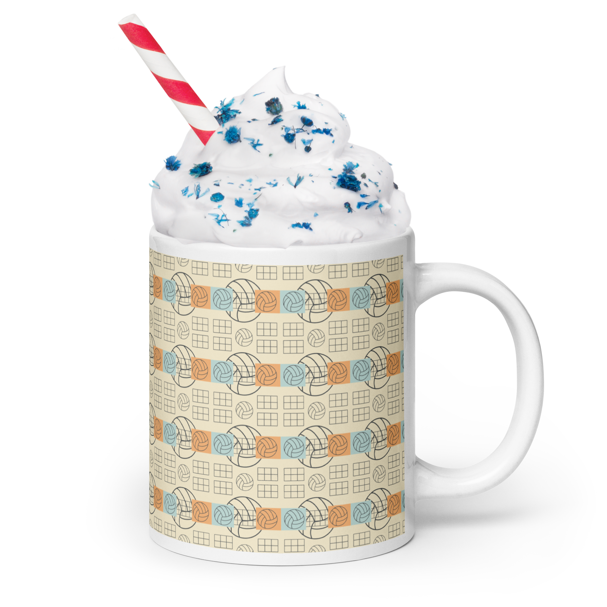 Volleyball Glossy Mug