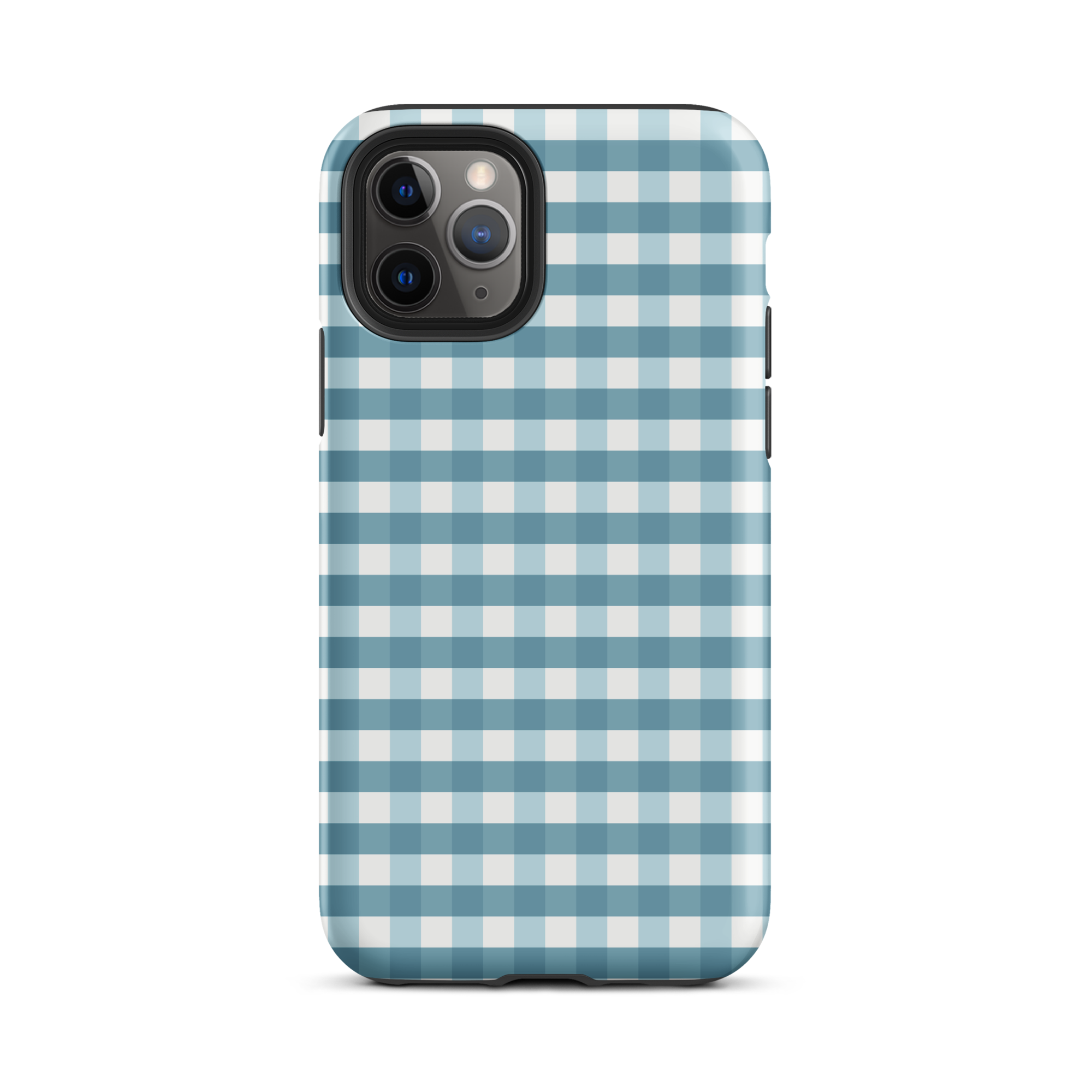 Blue Gingham Tough Case for iPhone®