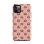 Orange Lotus Tough Case for iPhone®