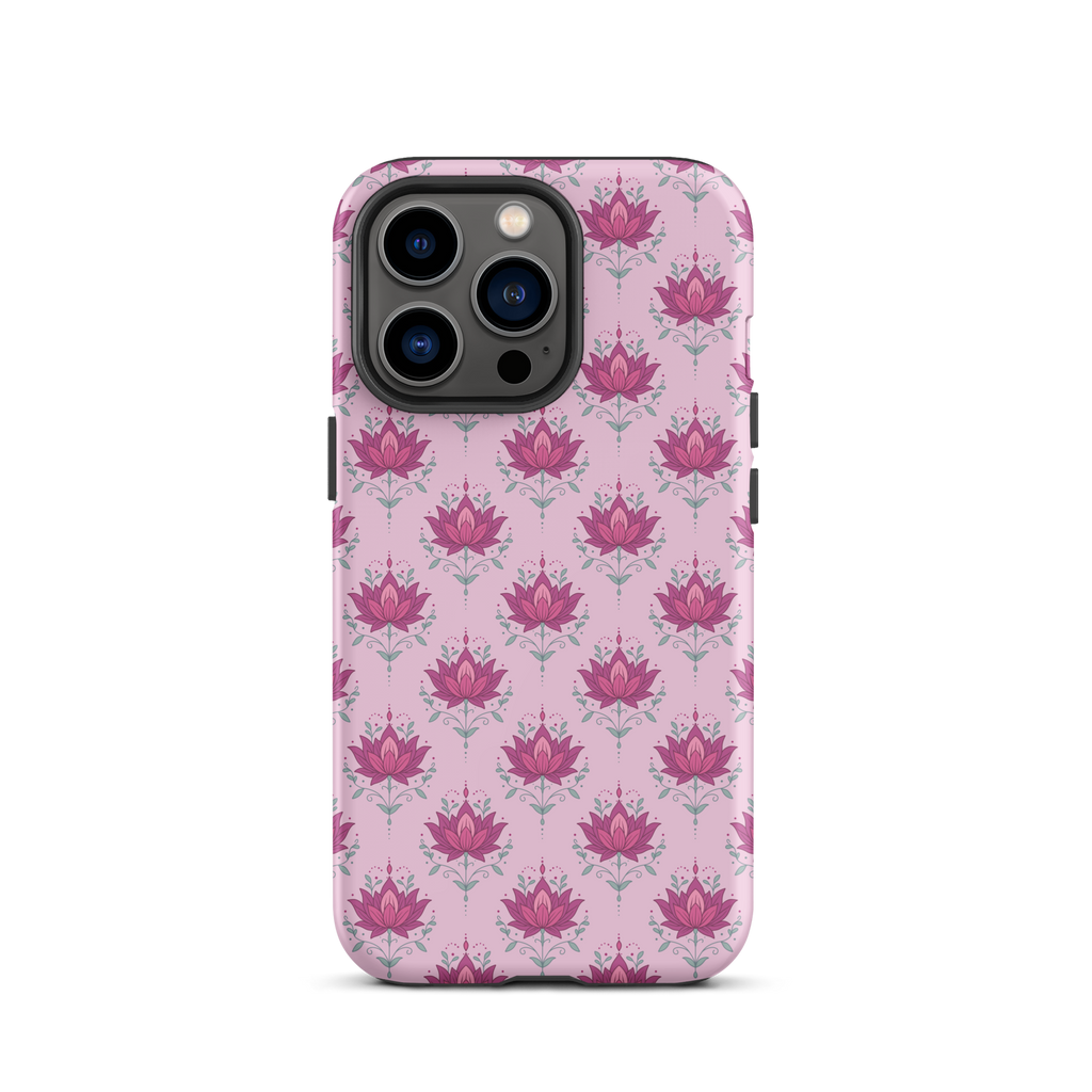 Pink Lotus Tough Case for iPhone®
