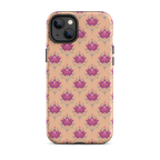 Orange Lotus Tough Case for iPhone®