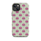 Green Lotus Tough Case for iPhone®