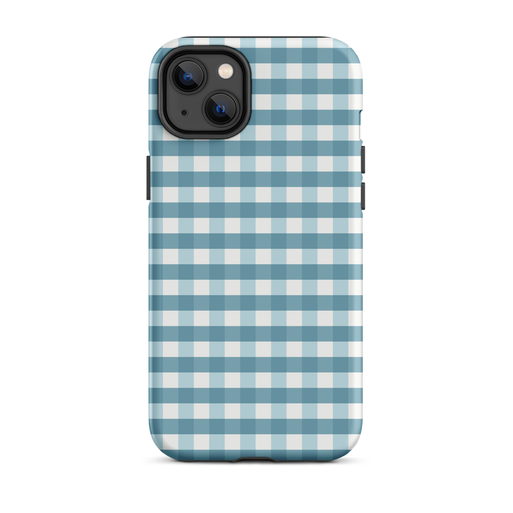 Blue Gingham Tough Case for iPhone®