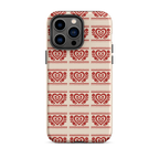 Folk Heart Tough Case for iPhone®