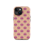 Orange Lotus Tough Case for iPhone®