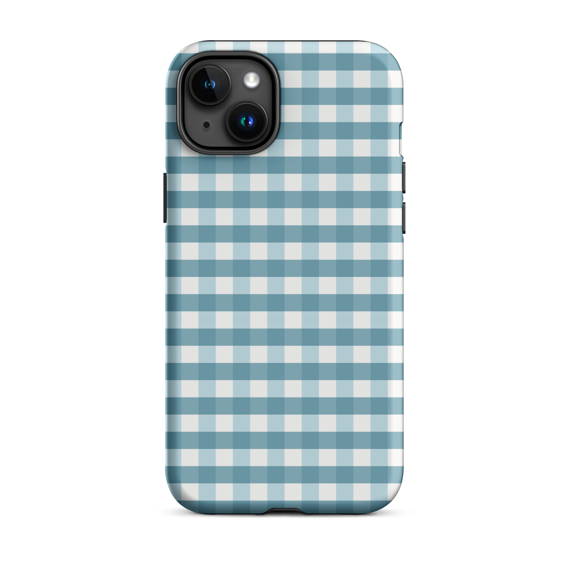 Blue Gingham Tough Case for iPhone®