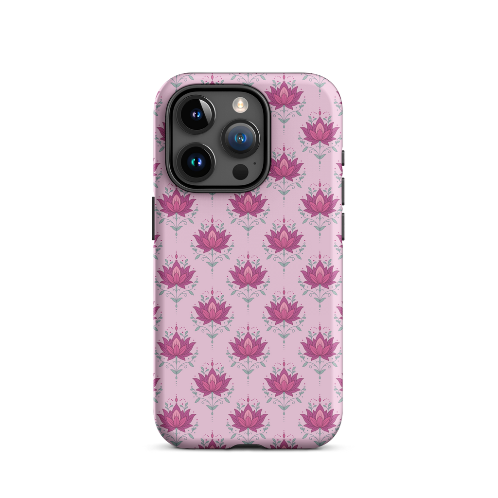 Pink Lotus Tough Case for iPhone®