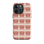 Folk Heart Tough Case for iPhone®