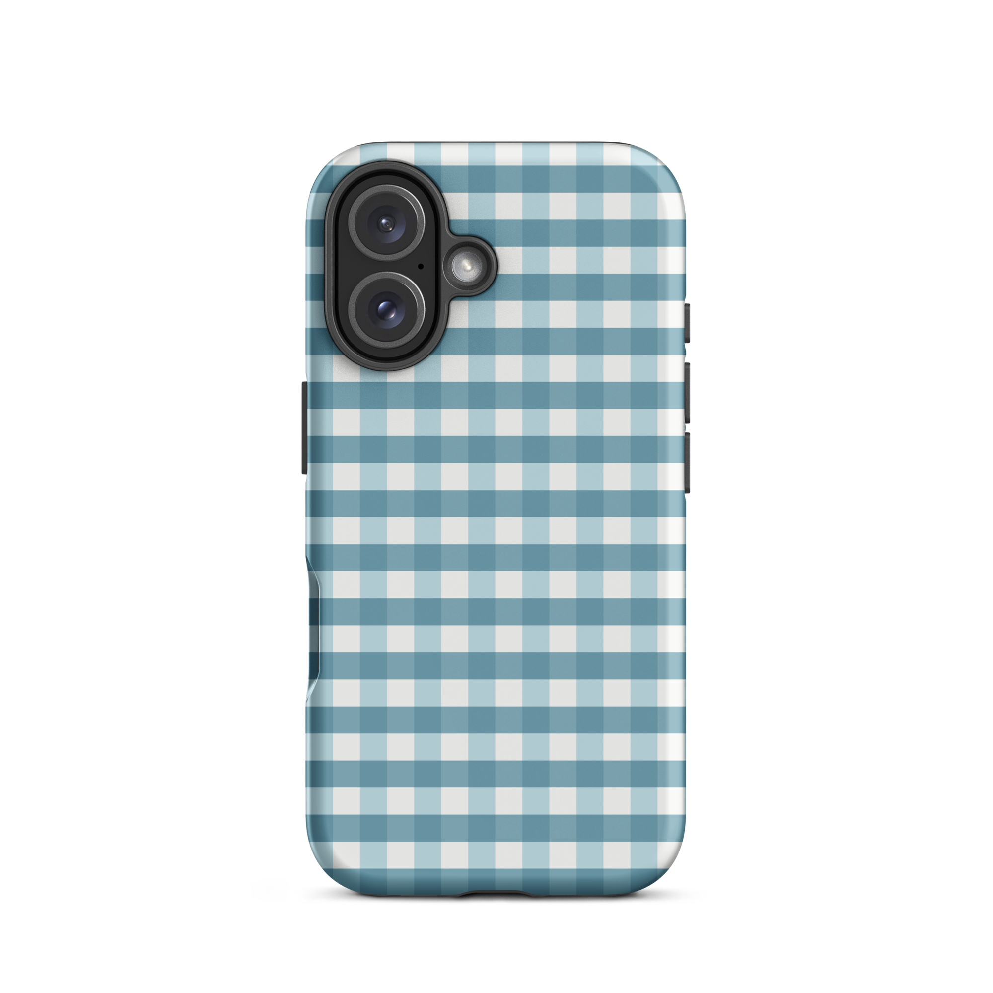 Blue Gingham Tough Case for iPhone®