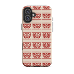 Folk Heart Tough Case for iPhone®