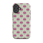 Green Lotus Tough Case for iPhone®