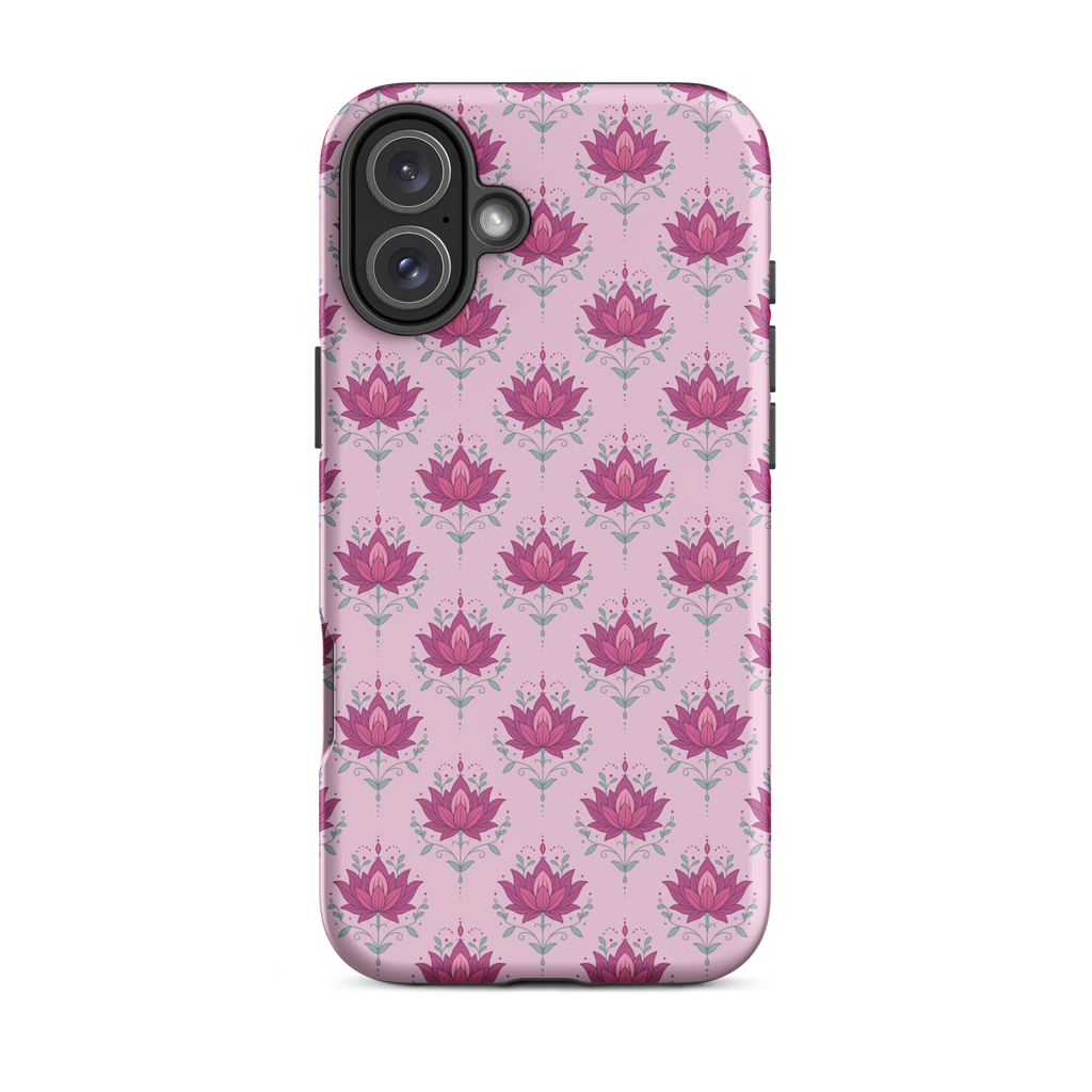 Pink Lotus Tough Case for iPhone®