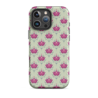 Green Lotus Tough Case for iPhone®