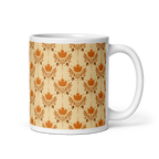 Orange Autumn glossy mug