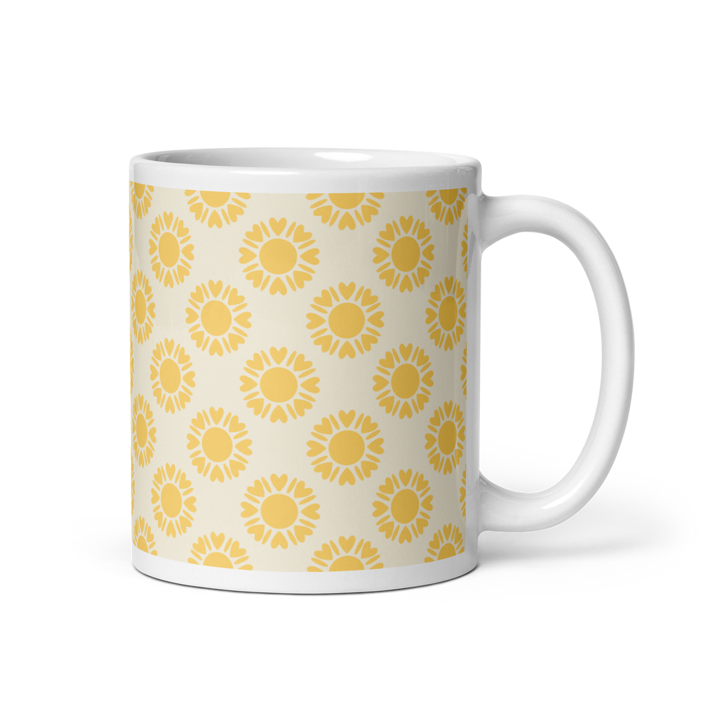 Sun of Heart Glossy Mug