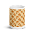 Orange Autumn glossy mug