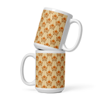 Orange Autumn glossy mug