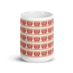 Folk Heart Glossy Mug
