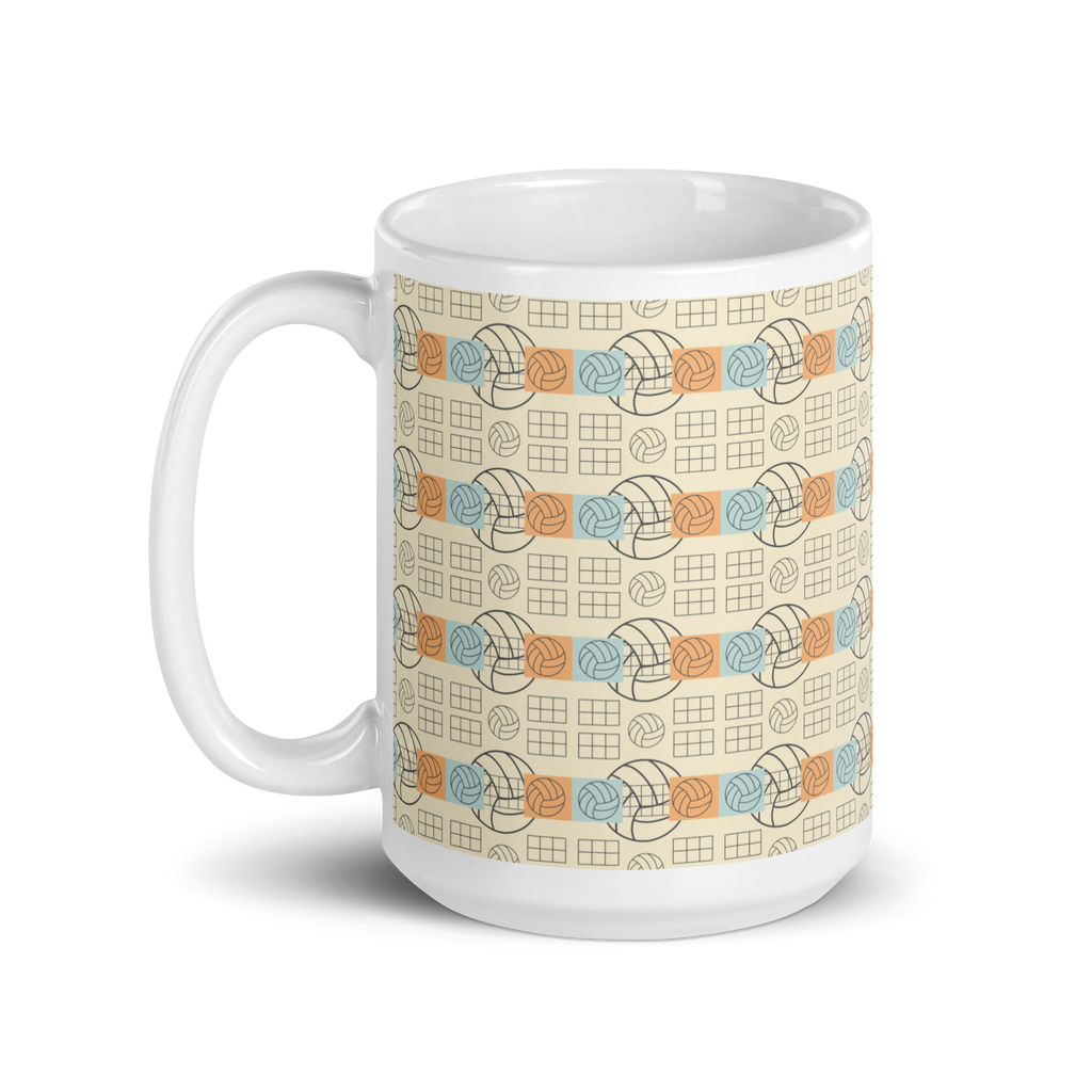 Volleyball Glossy Mug