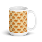 Orange Autumn glossy mug