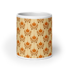 Orange Autumn glossy mug