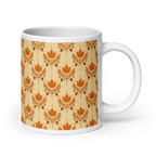 Orange Autumn glossy mug