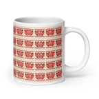 Folk Heart Glossy Mug